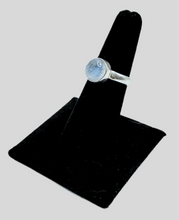 Load image into Gallery viewer, Handcrafted Sterling Silver &amp; Aquamarine Ring – Elegant Boho Chic Jewelry - jewelry - Jimi Fortune Jewelry services
