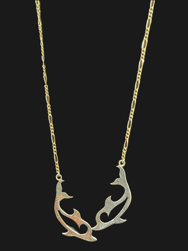 Kissing Dolphins necklace - Jimi Fortune Jewelry services