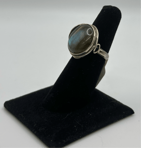 Silver Labradorite Ring - jewelry - Jimi Fortune Jewelry services