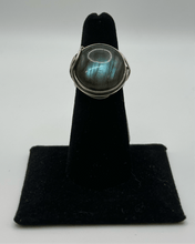 Load image into Gallery viewer, Silver Labradorite Ring - jewelry - Jimi Fortune Jewelry services
